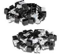 TRENDnet, TC-K50C6BK, Paquete de 50 Conectores Keystone RJ45 Cat6, Compatible con cableado Cat5, Cat5e y Cat6, Se Recomienda su Uso con TC-KP24, TC-KP48 o TC-KP12V (se Venden por Separado)