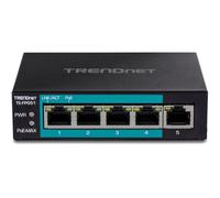 Trendnet - TE-FP051 switch No administrado Fast Ethernet (10/100) Energía sobre Ethernet (PoE) Negro