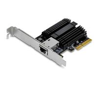 TRENDnet, TEG-10GECTX, Adaptador y Tarjeta de Red Ethernet 10000 Mbit/s Interno - Accesorio de Red (Interno, Alámbrico, PCI Express, Ethernet, 10000 Mbit/s, Verde, Gris)