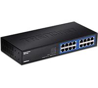 TRENDnet GREENnet TEG-S16DG - Switch Gigabit de 16 puertos, negro