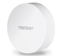 TRENDnet TEW-823DAP AC1300 Punto de Acceso inalámbrico de Doble Banda PoE para Interiores, 867 Mbps WiFi AC + 400 Mbps WiFi N Bandas, MU-MIMO, Modo repetidor, gestión del tráfico, instalación fácil