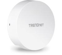 TRENDnet, TEW-823DAP, Punto de Acceso inalámbrico PoE de Doble Banda AC1300 para Interiores, Bandas WiFi AC de 867 Mbps y WiFi N de 400 Mbps, MU-MIMO, Modo repetidor, Gestión de tráfico