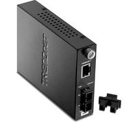 TRENDnet TFC-1000MSC - Convertidor de fibra multimodo (1000Base-T a 1000Base-LX con conector tipo-SC)