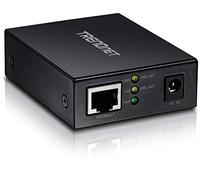 TRENDnet TFC-GSFP (V1.0R) - Convertidor de Medios de Fibra, Color Negro