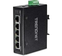 Trendnet ti-e50 switch no administrado fast ethernet (10/100) negro