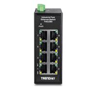 Trendnet - TI-ELC80 switch No administrado Fast Ethernet (10/100) Negro