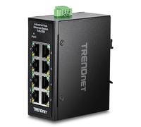 Trendnet ti-elc80 switch no administrado fast ethernet (10/100) negro