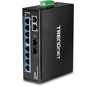 Trendnet TI-G102 switch Gigabit Ethernet (10/100/1000) Black - Switch de red (Gigabit Ethernet (10/100/1000), Bidireccional completo (Full duplex), Montaje de pared)