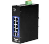 Trendnet TI-G102 switch Gigabit Ethernet (10/100/1000) Black - Switch de red (Gigabit Ethernet (10/100/1000), Bidireccional completo (Full duplex), Montaje de pared)