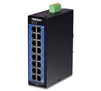 Trendnet ti-g160i gestionado l2 gigabit ethernet (10/100/1000) negro