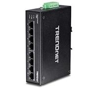 Trendnet, ti-g80, switch din-rail industrial ethernet gigabit de 8 pue