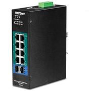 Trendnet - TI-PG102I switch Gestionado L2 Gigabit Ethernet (10/100/1000) Energía sobre Ethernet (PoE) Negro
