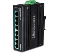 Trendnet TI-PG80B switch Gigabit Ethernet (10/100/1000) Energía sobre Ethernet (PoE) Negro