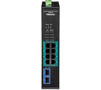 Trendnet - TI-PGM102 switch Gigabit Ethernet (10/100/1000) Energía sobre Ethernet (PoE) Negro