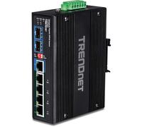 TRENDnet TI-UPG62 6-port hardened Industrial Gigabit Ultra PoE+ Switch (5 Gigabi