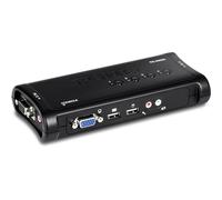 TRENDnet TK-409K - Kit para KVM switch USB de 4 puertos con audio