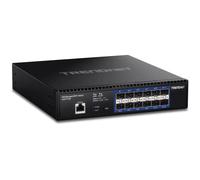 TRENDnet, TL2-F7120, Conmutador SFP+ administrado de Capa 2 10G de 12 Puertos, 240 Gbps, Divisor Ethernet