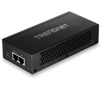 TRENDnet, TPE-117GI, Inyector PoE++ Gigabit de 60W, Negro Ultra PoE+ Injector