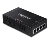 TRENDnet, TPE-147GI, Inyector Gigabit PoE+ de 4 Puertos y 65W