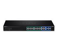 Trendnet - TPE-1620WSF switch Gestionado L2/L3 Gigabit Ethernet (10/100/1000) Energía sobre Ethernet (PoE) 1U Negro