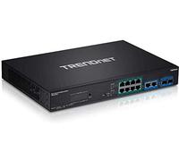Trendnet, tpe-3012ls, switch de vigilancia inteligente gigabit poe+ de