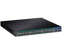Trendnet 52 Port Gigabit Web Smart Power Over Ethernet+ Switch One Size Black
