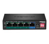 Trendnet TPE-TG51g Switch 1 Puerto RJ-45 Gigabit + 4 Puertos RJ-45 Gigabit PoE+ 60W