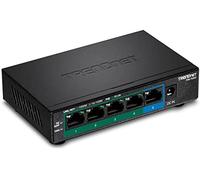Conmutador de Red PoE+ Gigabit TRENDnet TPE-TG52 con 5 Puertos