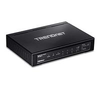 Trendnet - TPE-TG611 switch Gigabit Ethernet (10/100/1000) Negro Energía sobre Ethernet (PoE)