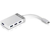 TRENDnet Mini hub USB-C TUC-H4E 4 puertos Compatible con Windows y Mac OS Blanco