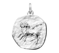trendor Colgante del signo zodiacal Aries, plata 925, Ø 16 mm, 21218-04