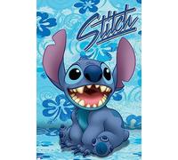 Trends International Disney Lilo and Stitch - Póster de pared sentado, 22.35 x 34 pulgadas, versión sin marco