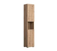trendteam smart living Amanda - Armario alto de madera (37 x 190 x 31 cm)