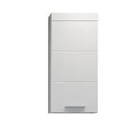 trendteam smart living - Armario Colgante de Pared - Baño - Devon - Dimensiones de Montaje (Ancho x Alto x Profundidad) 35 x 75 x 16 cm - Color Blanco Brillante - 210750101