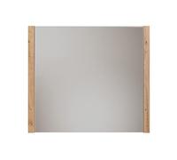 trendteam smart living - Dakota - Espejo de Pared - Roble Blanco/Artisan - Espejo para Armario - 78 x 69 x 4 cm - Espejo de Armario con Marco de Madera - Resistente a los arañazos