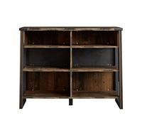 trendteam smart living - Extensiones para salón, mesa alta Prime, 140 x 105 x 48 cm, frontal y cuerpo de madera antigua