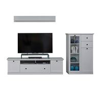 trendteam smart living - Juego de saxter (273 x 180 x 41 cm) | 273 x 180 x 41 cm (ancho x alto x profundidad) · extensión completa · para televisores de hasta 65 pulgadas · asas de metal