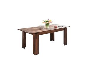 trendteam smart living Mesa de Comedor Universal Roble Wotan con función Extensible, Madera Antigua, 160 x 77 x 90 cm