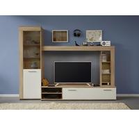 trendteam smart living Mueble, Eiche Sägerau Hell Dekor, 240 x 185 x 195.5 cm