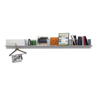 trendteam smart living Mueble, In Bianco, Sospensione Effetto Pietra Decorativo, 204 x 22 x 221 cm