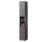 trendteam smart living Mueble, Madera, Plata, 30 x 190 x 132 cm