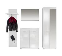 trendteam smart living Mueble, weiß, 233 x 195 x 206 cm