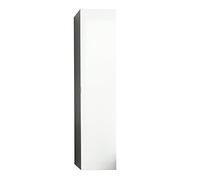 trendteam smart living playa brillante de muebles de baño - Armario alto, gris