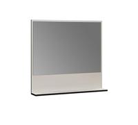 trendteam smart living - PureBliss - Espejo de Pared - Gris Claro - 80 x 74 x 14 cm - Espejo de baño con Estante de 80 cm