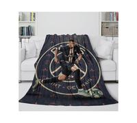 Trendy and Comfortable Flannel Blanket - Soft Football Blanket for Sofa Bed Crib Travel Camping Decor - Kids Teens Adults - Christmas Birthd