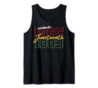 Trendy Apparel 1865 Celebrate Juneteenth Black History Month Camiseta sin Mangas