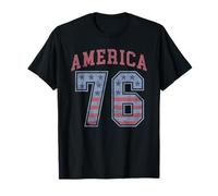 Trendy Apparel 4th of July America 76 Sports Jersey Style Camiseta