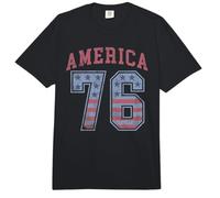 Trendy Apparel 4th of July America 76 Sports Jersey Style Comfort Colors Adult Heavyweight T-Shirt