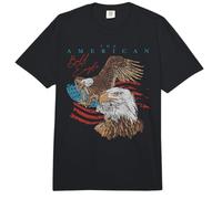 Trendy Apparel 4th of July The American Bald Eagle US Flag Comfort Colors Adult Heavyweight T-Shirt