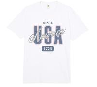 Trendy Apparel 4th of July USA America Since 1776 Bold Text Comfort Colors Adult Heavyweight T-Shirt